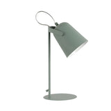 Modern Black Adjustable Shade Metal  Study Desk Lamp Image - 8