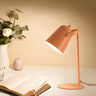 Modern Black Adjustable Shade Metal  Study Desk Lamp Image - 9