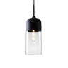 Modern Black and White Glass Geometric Pendant Light Set Image - 2