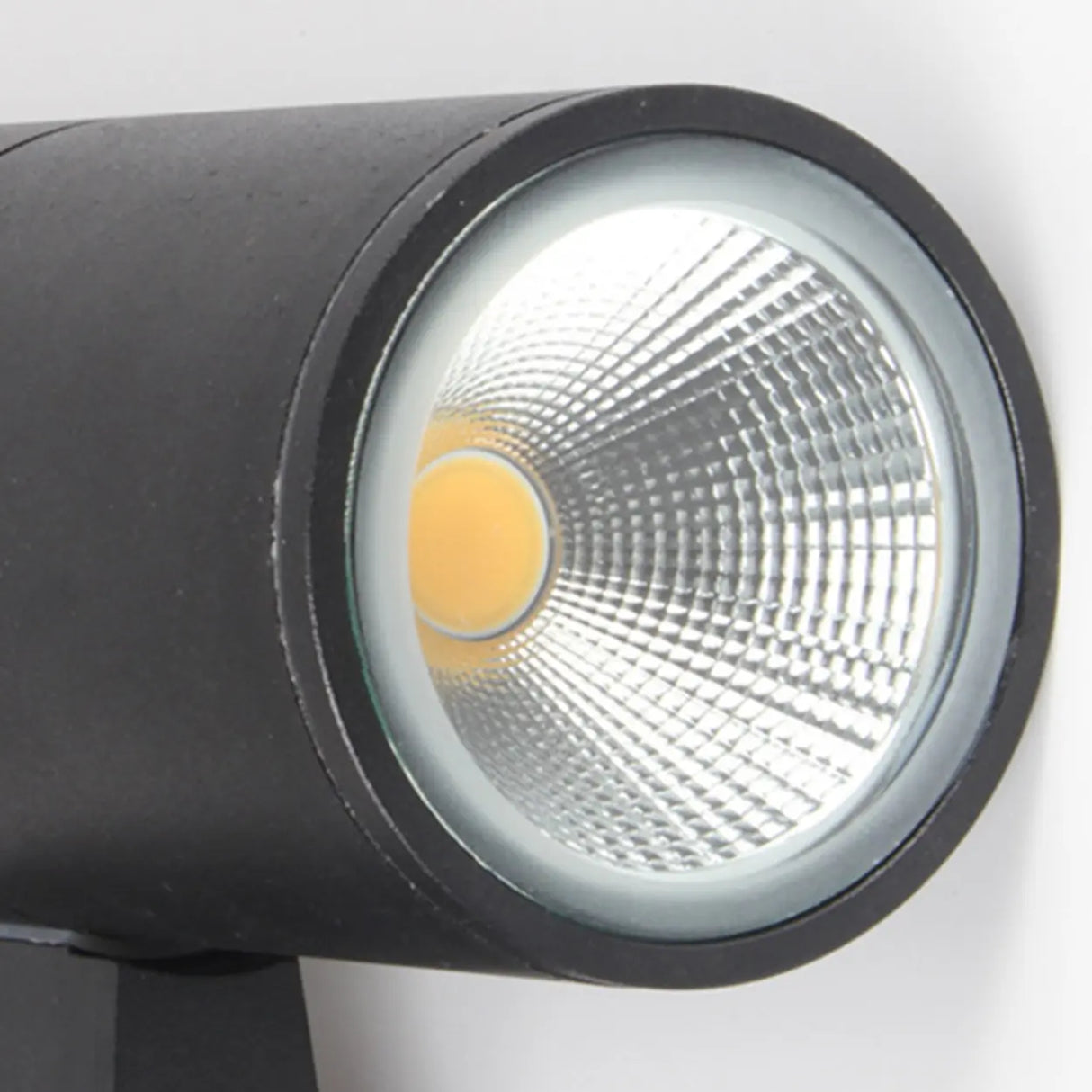 Modern Black Metal Cylinder Up Down Exterior Wall Light Image - 8