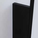 Modern Black Metal LED Vertical String Wall Sconce Image - 8