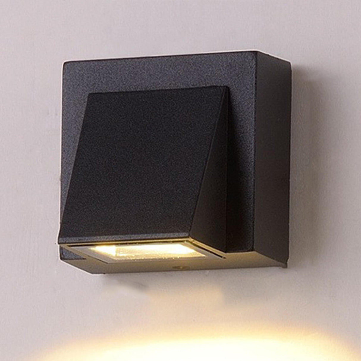 Modern Black Outdoor Up Down Wall Sconce Image - 10