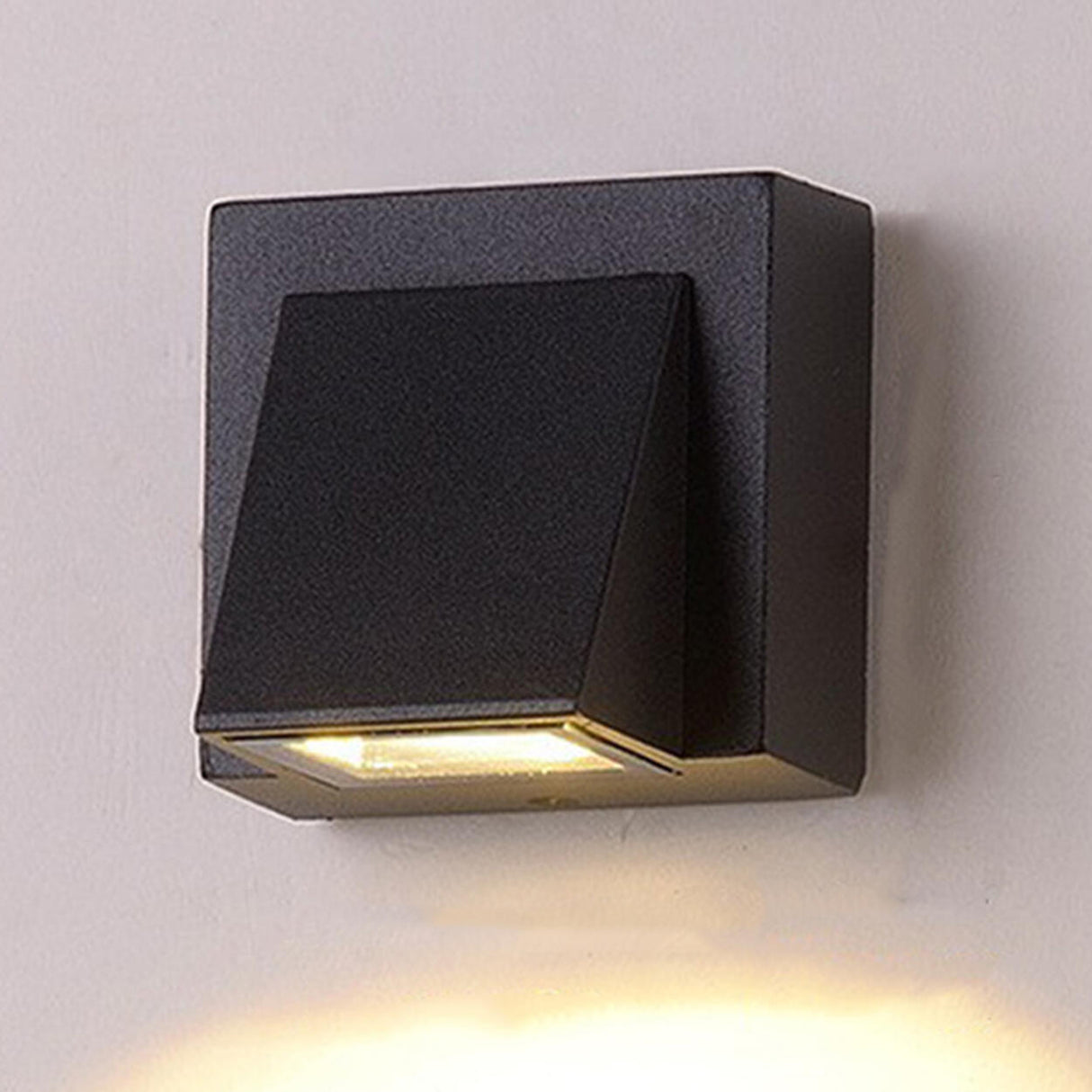 Modern Black Outdoor Up Down Wall Sconce Image - 14