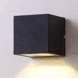 Modern Black Outdoor Up Down Wall Sconce Image - 2