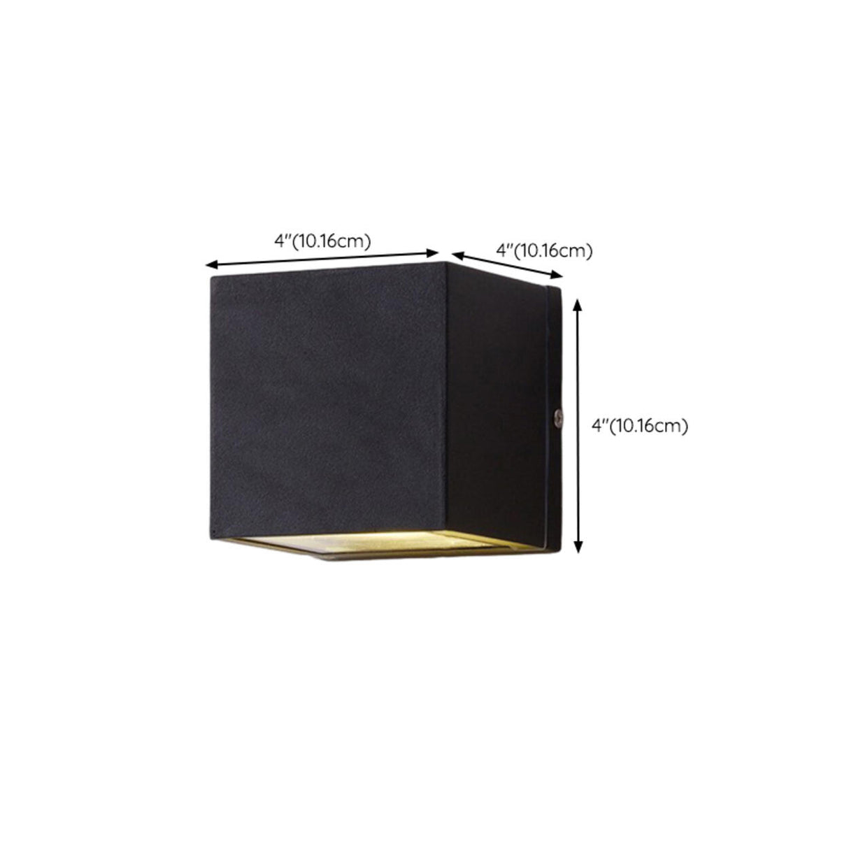 Modern Black Outdoor Up Down Wall Sconce Image - 23