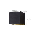 Modern Black Outdoor Up Down Wall Sconce Image - 23