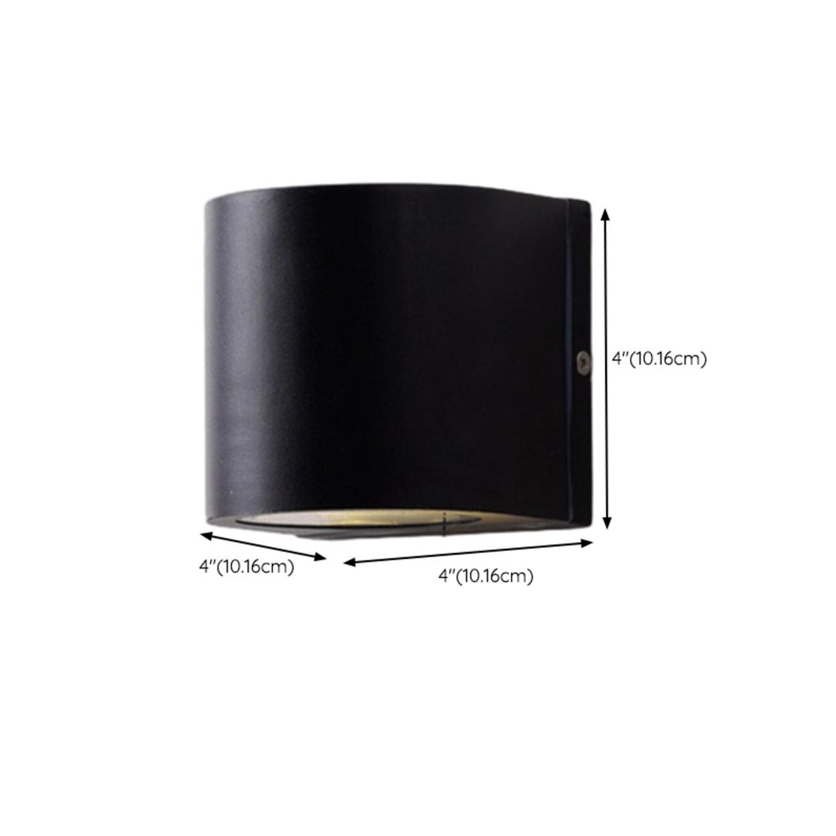 Modern Black Outdoor Up Down Wall Sconce Image - 27