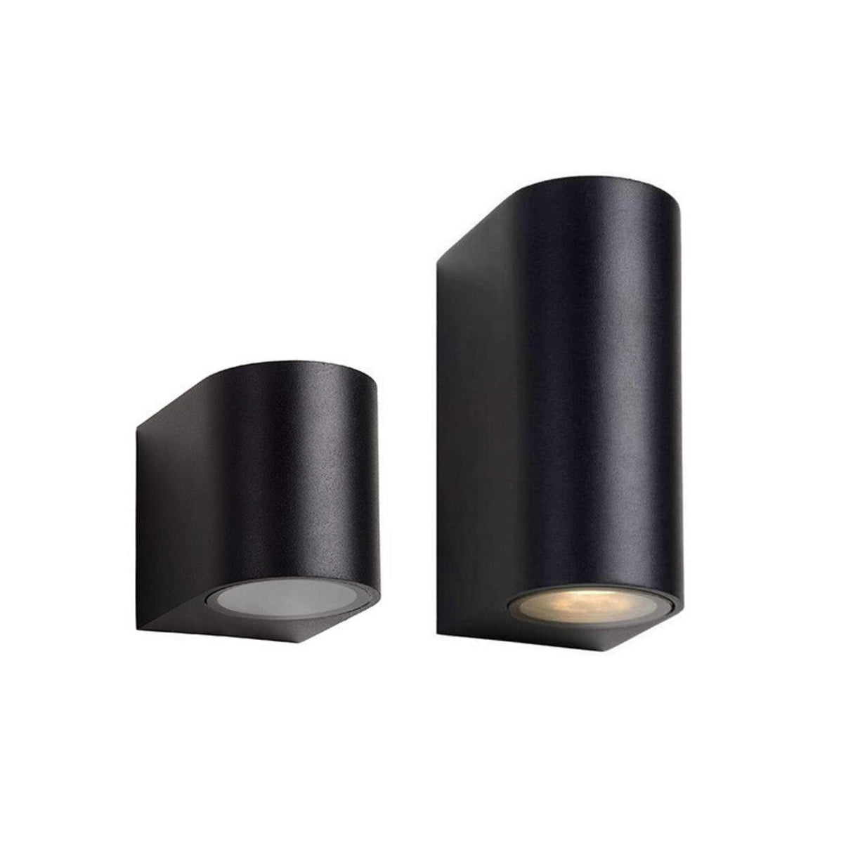 Modern Black Outdoor Up Down Wall Sconce Image - 9