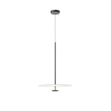 Modern Black UFO Disc Acrylic Dining Room Pendant Light Image - 6