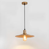 Modern Brass Gold Finish Dome Metal Pendant Lights Set Image - 11