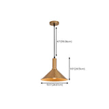 Modern Brass Gold Finish Dome Metal Pendant Lights Set Image - 64