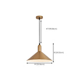 Modern Brass Gold Finish Dome Metal Pendant Lights Set Image - 70