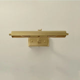 Modern Brass Half-Cylinder LED Metal Vanity Lighting Image - 3