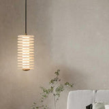 Modern Brass Metal Bowl Stone Pendant Light Set Image - 12