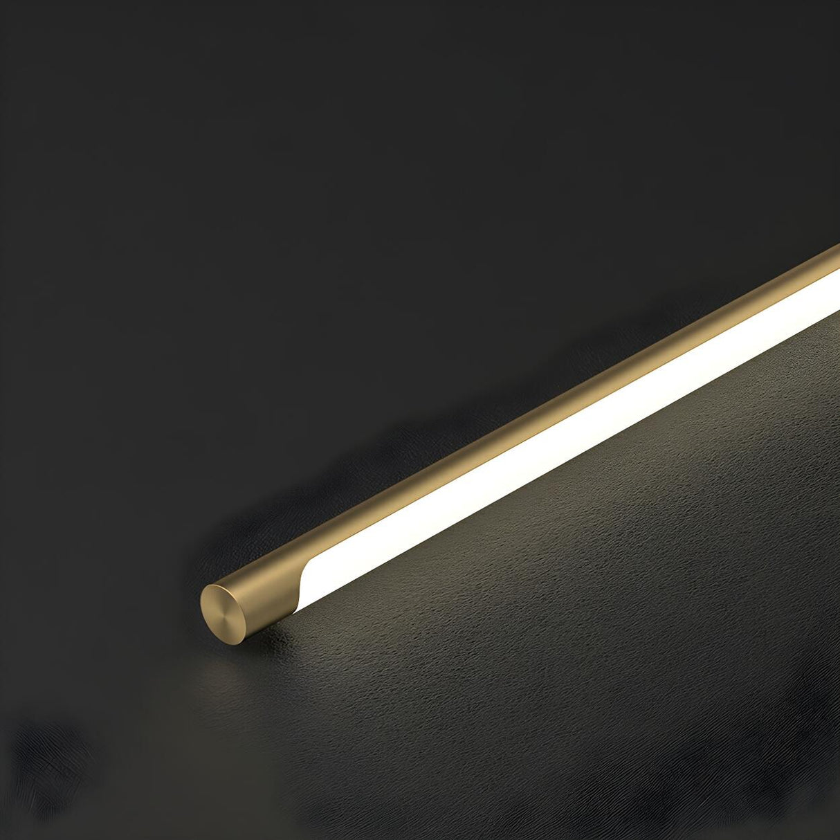 Modern Brass Ring and Linear Kitchen Island Light  Image - 10