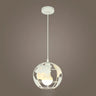 Modern Cafe Colorful World Map Metal Globe Pendant Light Image - 3