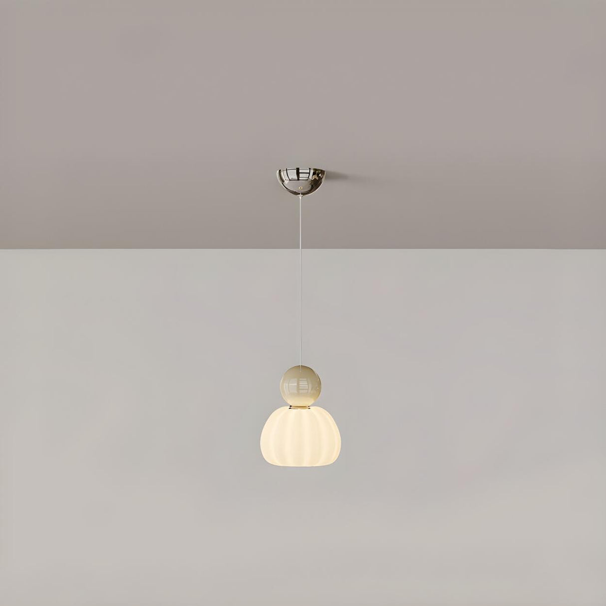 Modern Chic Macaro Geometric Metal Pendant Light Image - 5