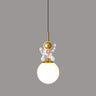 Modern Children Room Astronaut Planet Pendant Light Image - 4