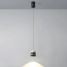 Modern Children Room White Bear Metal Globe Pendant Light Image - 1