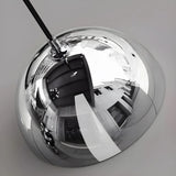 Modern Children Room White Bear Metal Globe Pendant Light Image - 9