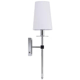 Modern Chrome Bathroom Vanity Wall Light Fixture Image - 12