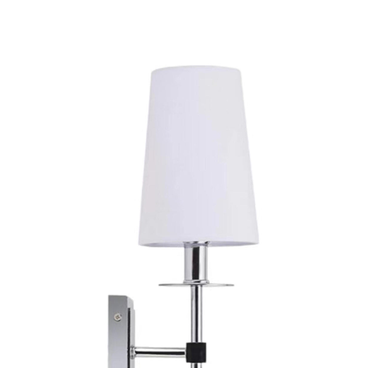 Modern Chrome Bathroom Vanity Wall Light Fixture Image - 16