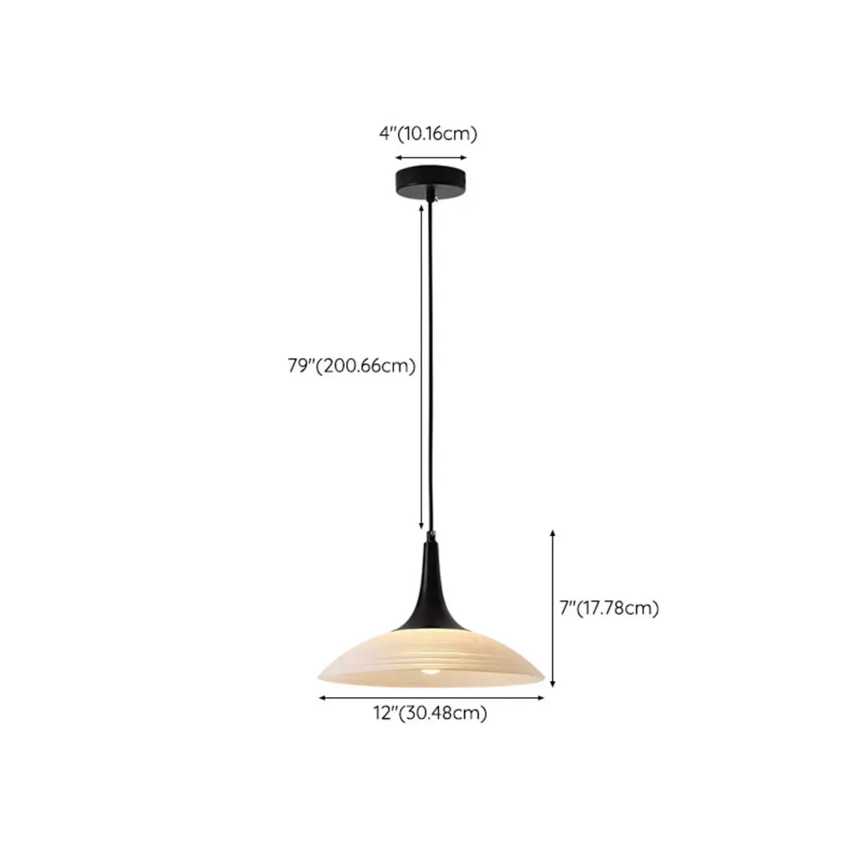 Modern Classic Cone Metal Pendant Light for Kitchen 