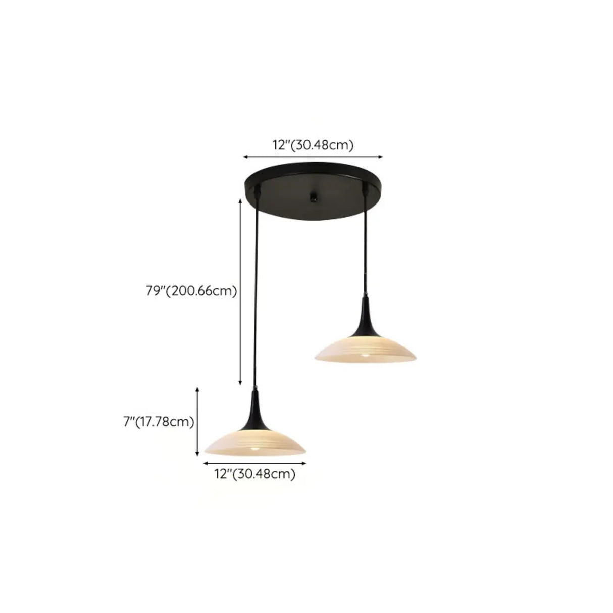 Modern Classic Cone Metal Pendant Light for Kitchen Image - 16