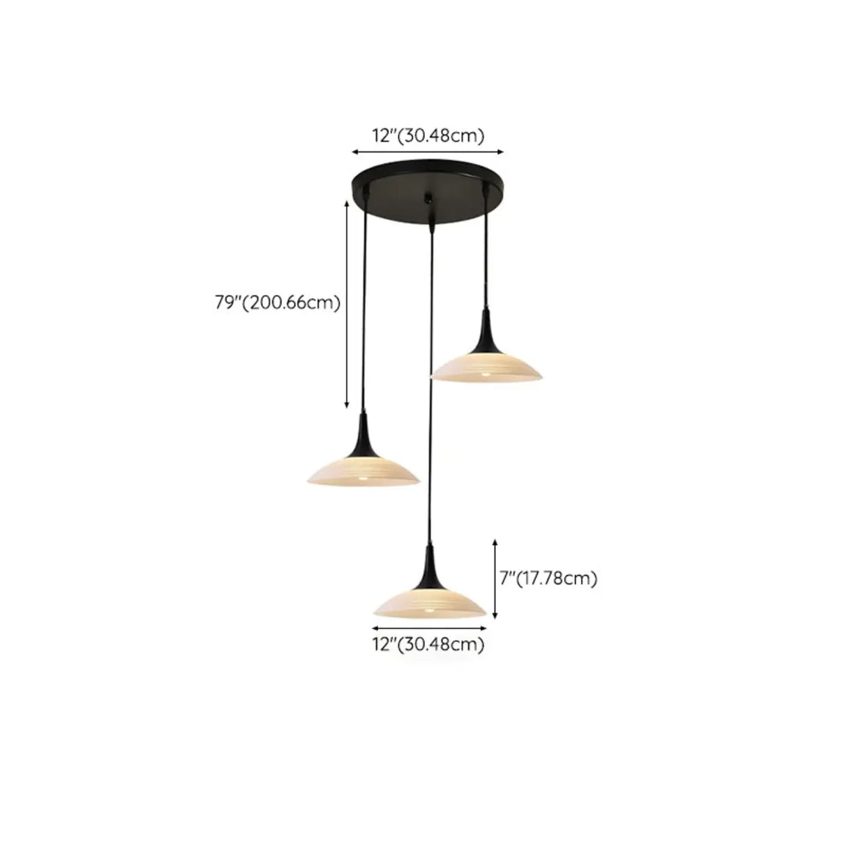 Modern Classic Cone Metal Pendant Light for Kitchen Image - 18