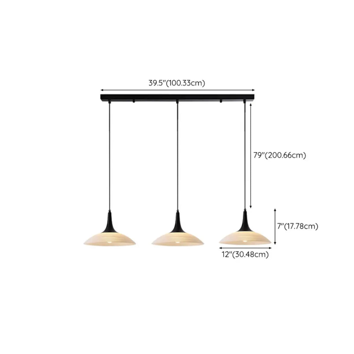 Modern Classic Cone Metal Pendant Light for Kitchen Image - 19