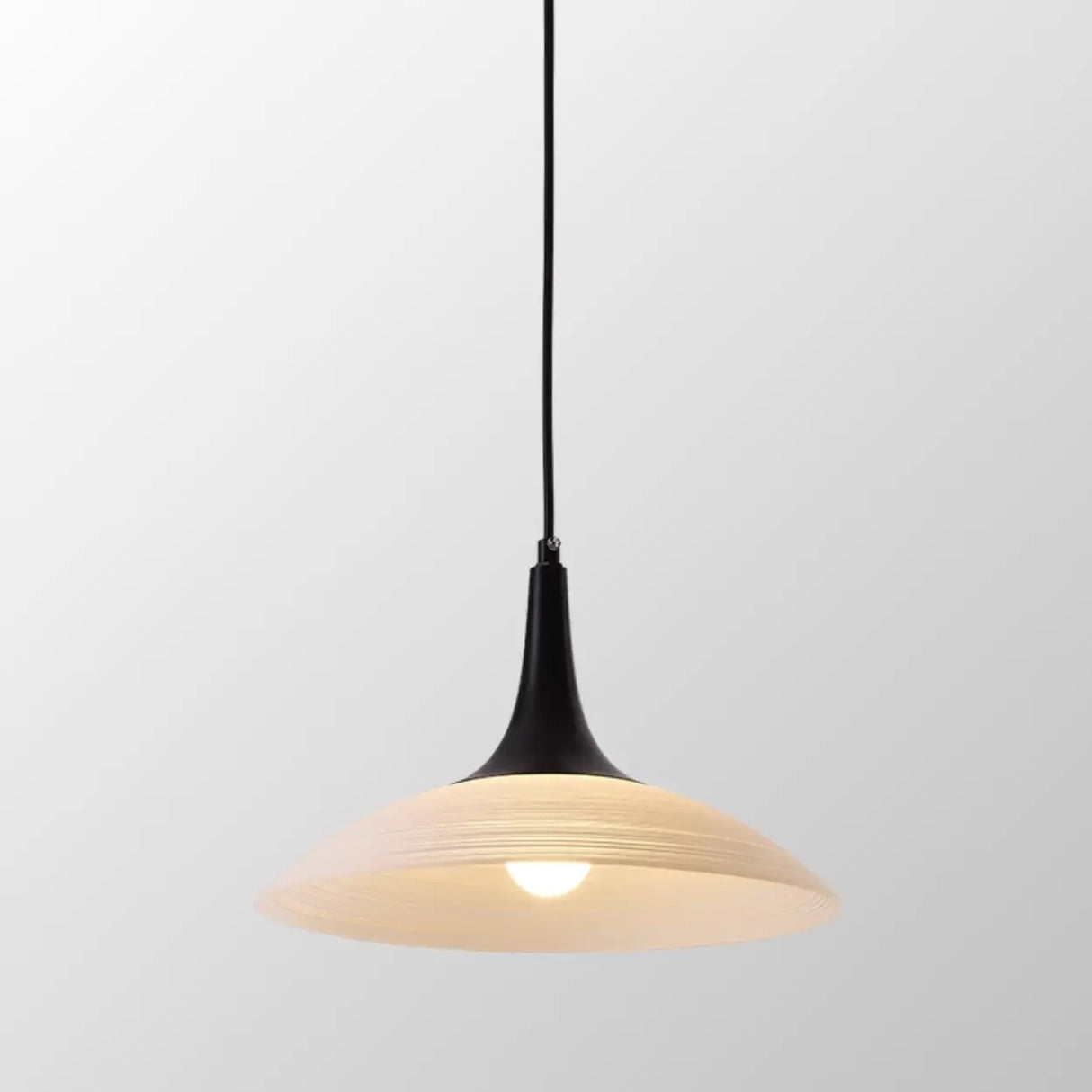 Modern Classic Cone Metal Pendant Light for Kitchen Image - 9