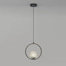 Modern Clear Acrylic Globe Pendant Light Bedroom Image - 14