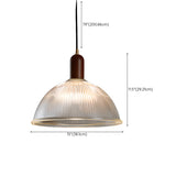 Modern Clear Glass LED Pendant Light Flexible Length Image - 16