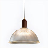 Modern Clear Glass LED Pendant Light Flexible Length Image - 7