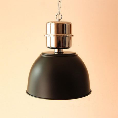 Modern Colorful Alloy Dome Metal Pendant Light Image - 2