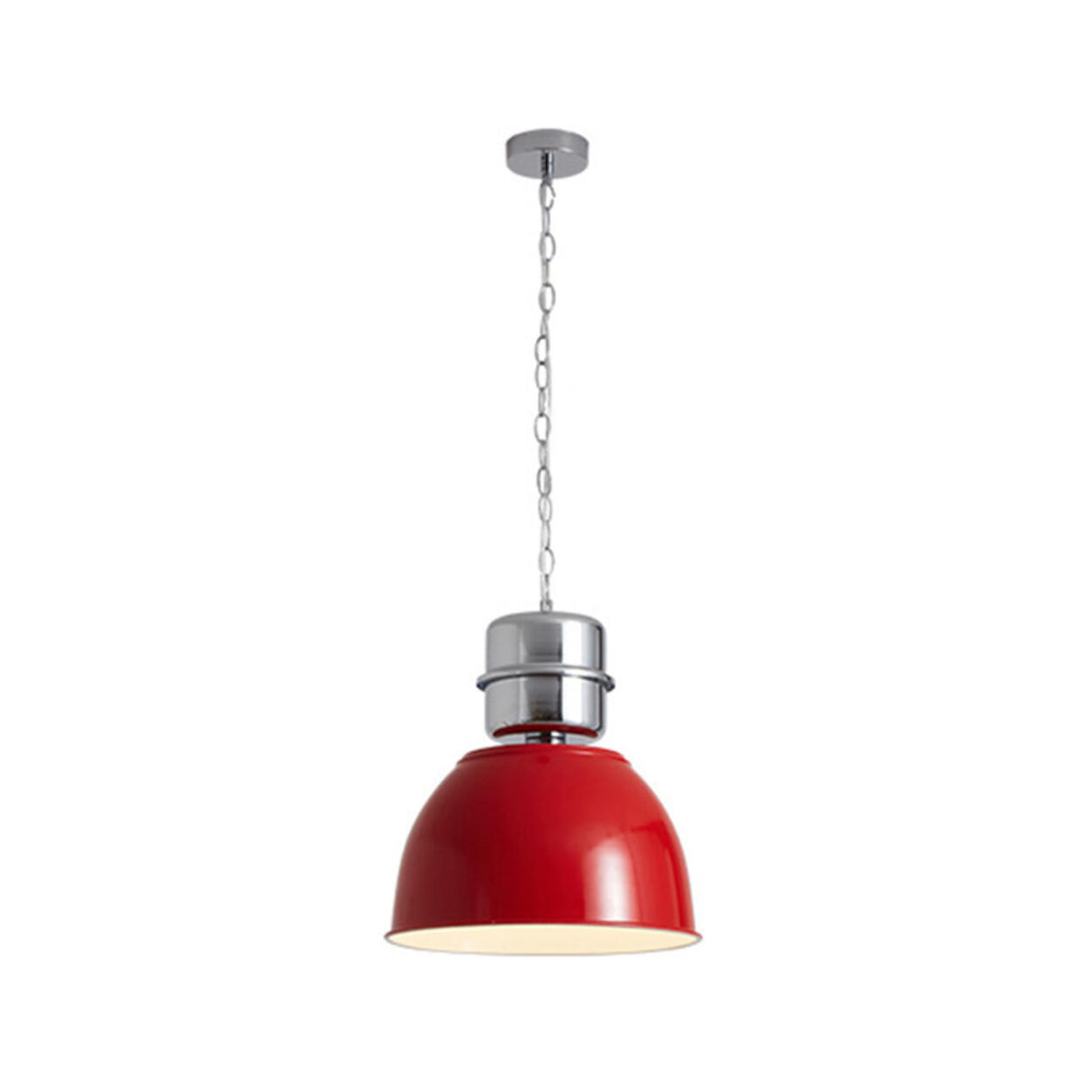 Modern Colorful Alloy Dome Metal Pendant Light Image - 9