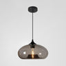 Modern Colorful Clear Glass Globe Pendant Light Image - 9