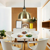 Modern Colorful Cone Metal Dining Room Pendant Light Image - 3