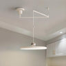 Modern Colorful Disc Acrylic LED Adjustable Pendant Light Image - 10