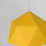 Modern Colorful Geometric Metal Dining Room Pendant Light Image - 11