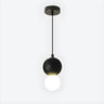 Modern Colorful Globe Glass Stone Pendant Lights Image - 2