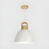 Modern Colorful Metal Dome Dining Room Pendant Light Image - 6