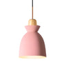 Modern Colorful Mini Metal Bell Pendant Light Set Image - 8