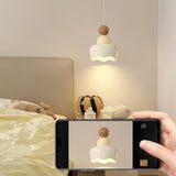 Modern Colorful Resin Layered Globe Pendant Light Image - 23