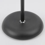 Modern Cone Black Adjustable Metal LED Floor Lamp Image - 10