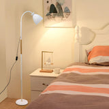 Modern Cone Black Adjustable Metal LED Floor Lamp Image - 13