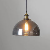 Modern Cone Clear Glass Pendant Lights Adjustable Cord Image - 10