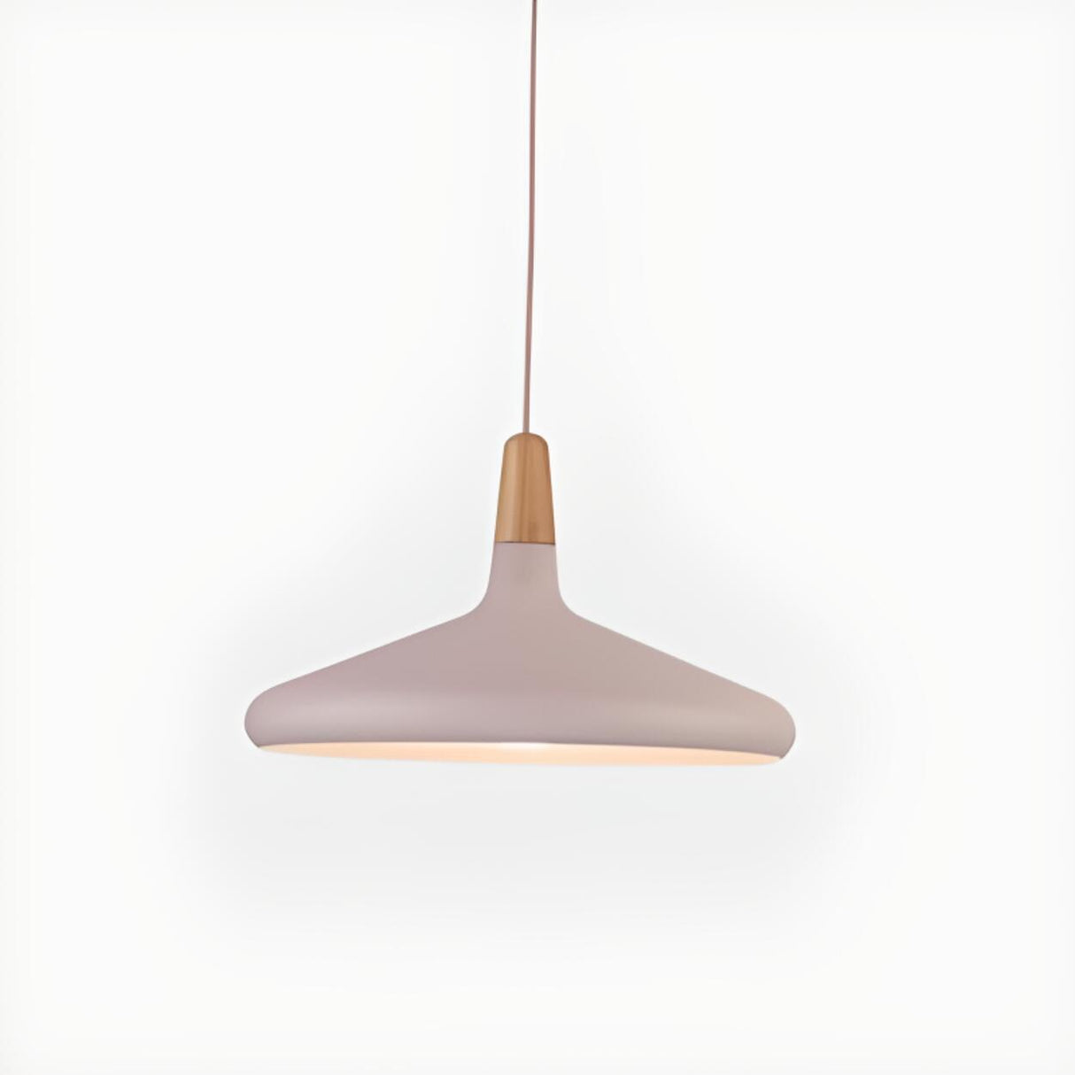 Modern Cone Conical Aluminum Pendant Light Flexible Length Image - 11