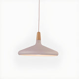 Modern Cone Conical Aluminum Pendant Light Flexible Length Image - 11