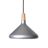 Modern Cone Conical Aluminum Pendant Light Flexible Length Image - 13